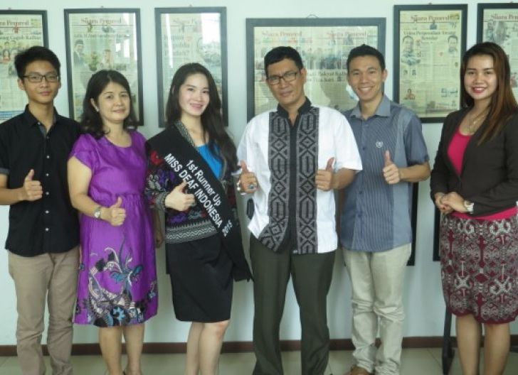 Photo of Putri Kalbar Ikut  Kontes Miss dan Mr Deaf International di Las Vegas