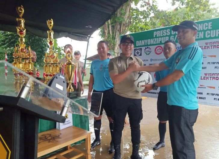 Photo of 64 klub Ikut Turnamen Sepak Bola Danyon Zipur