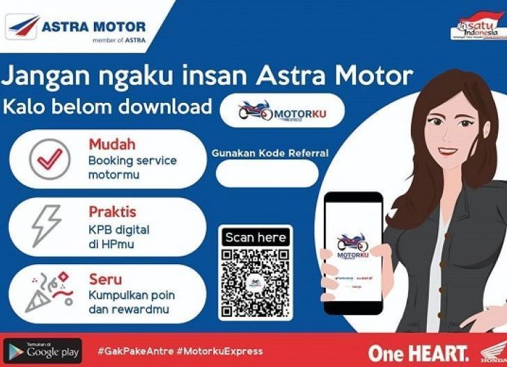 Photo of Booking Service Bisa Lewat Aplikasi Motorku X