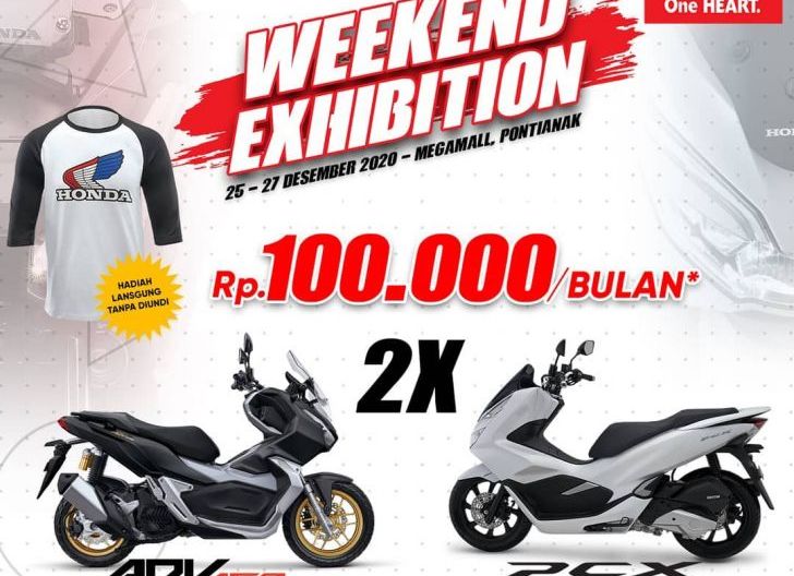 Photo of Honda Weekend Exhibition Sediakan Penawaran Kepemilikan Sepeda Motor Lewat Cash dan Kredit 