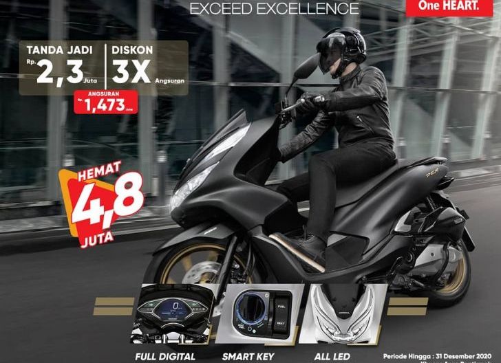 Photo of Tanda Jadi Mulai Rp2,3 Juta, Dapatkan Promo Honda PCX dari Astra Motor Kalbar