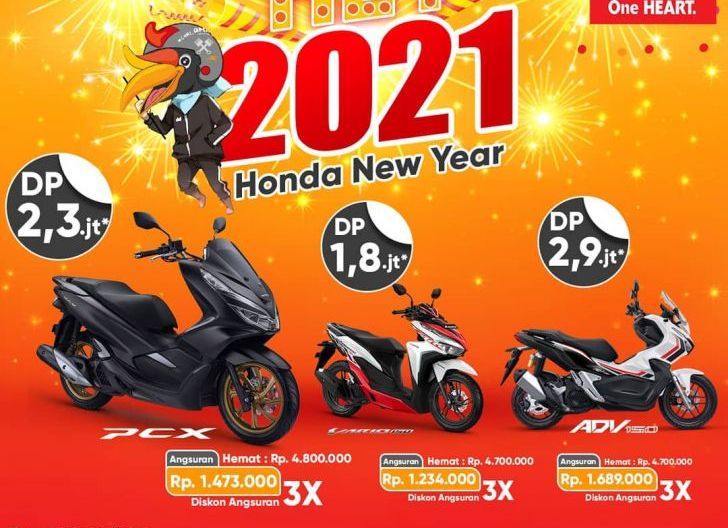 Photo of Miliki Motor Baru bersama HEY 2021, Promo Khusus Tahun Baru dari Astra Motor Kalbar