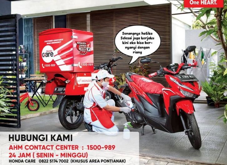 Photo of Layanan Honda Care Siap Setiap Saat, Astra Motor Kalbar Berikan yang Terbaik untuk Pelanggan