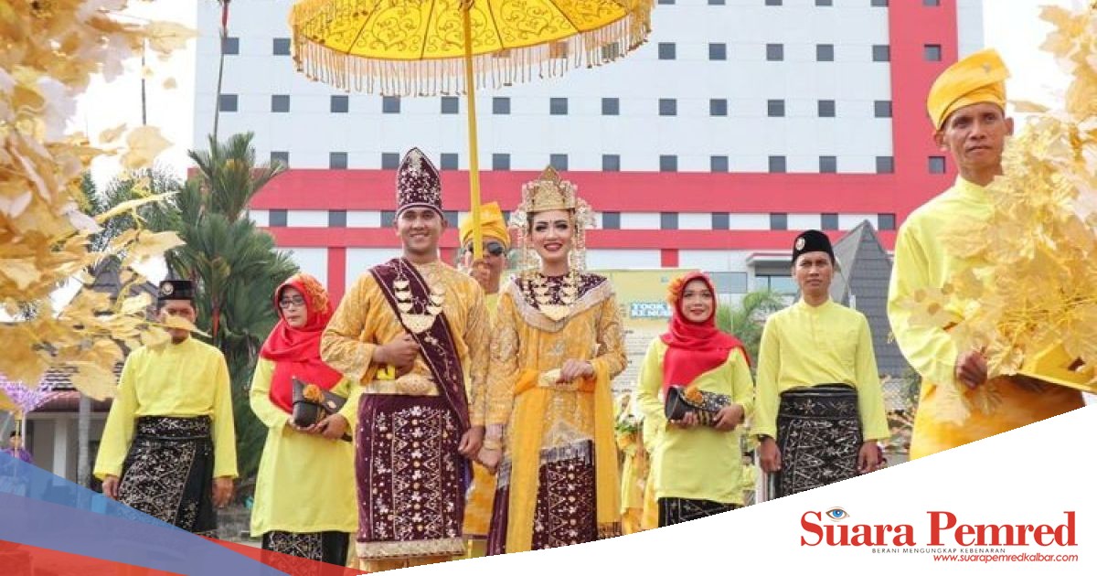 Arak-arakan Pengantin, Tradisi Pernikahan Budaya Melayu Pontianak