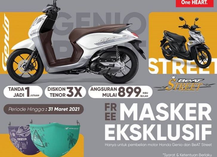 Photo of Khusus Pembelian Genio dan BeAT Street, Dapatkan Promo Spesial dari Astra Motor Kalbar