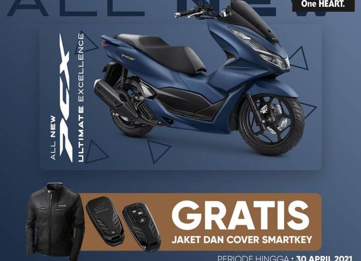 Photo of Dapatkan Jaket Keren dan Smartkey Cover Honda PCX160