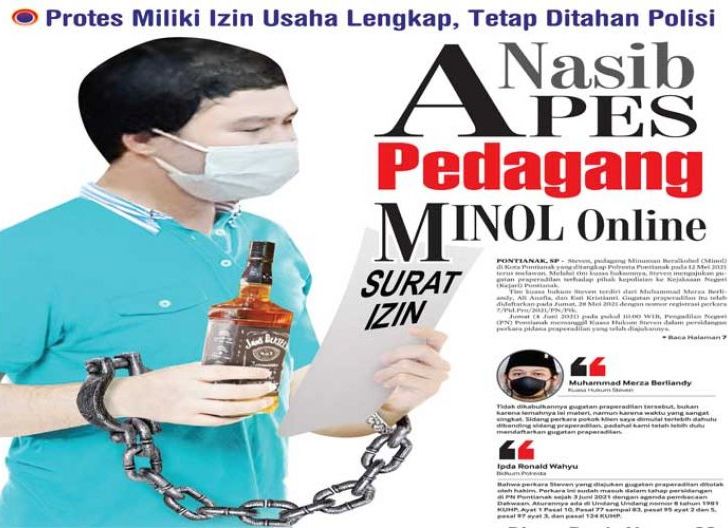 Photo of Nasib Apes Pedagang Minol Online, Kalah Praperadilan Walau Punya Izin Legal Menjual Minuman Beralkohol