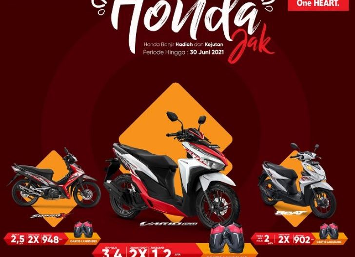 Promo Honda Jak Khusus Area Putussibau 