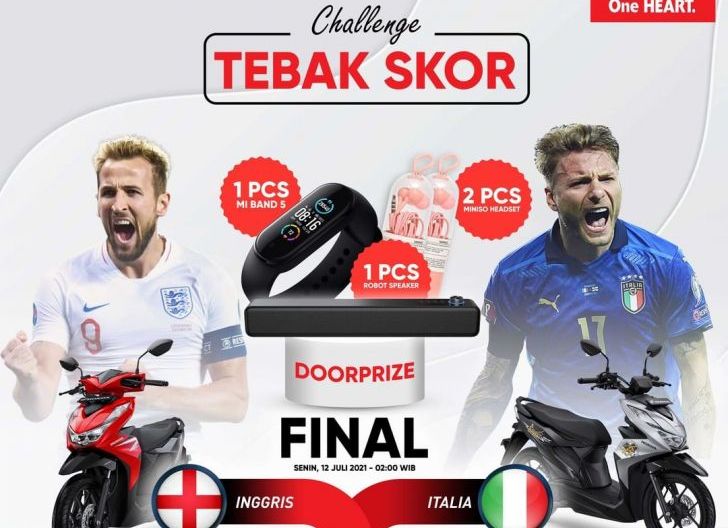 Photo of Semarak Kuis Tebak Skor Final Piala Eropa 2021, Italia vs Inggris dari Astra Motor Kalbar