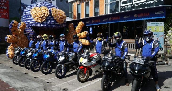 Puncak Pelaksanaan bLU cRU Fun Riding “Road to Mandalika”, Jajal All New R15 Connected di Bali dan Lombok