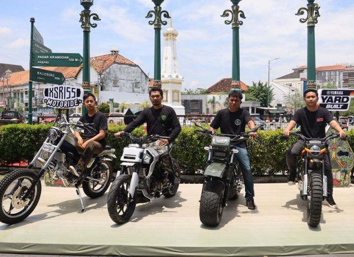 Photo of XSR 155 Motoride “Tour the Java Heritage”, Tampilkan Karya Custom Builder Yard Built Jawa Tengah dan Jogja