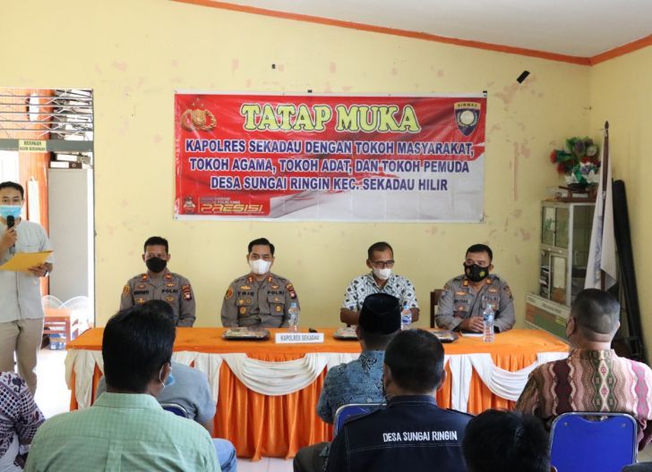 Photo of Gelar Tatap Muka dengan Masyarakat, Ini Yang Disampaikan Kapolres Sekadau