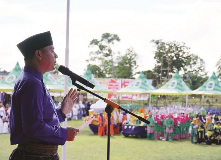 Photo of Pawai Taaruf MTQ XXIX Kabupaten Kapuas Hulu di Embaloh Hilir, Mencetak Generasi Muda Qurani