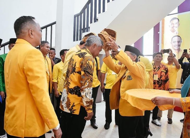 Photo of Martin Hadiri Rakerda Partai Golkar