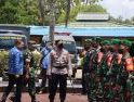 Polres Melawi Gelar Apel Kesiapan dan Pergeseran Pasukan Pengamanan Pilkades 