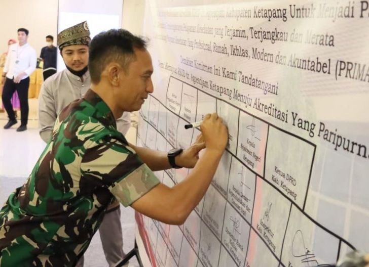 Dandim 1203/Ktp Hadiri Kegiatan Costumer Ghaterring RSUD Dr. Agoesdjam ...