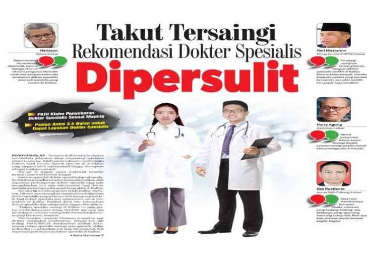 Photo of Takut Tersaingi, Rekomendasi Dokter Spesialis Dipersulit