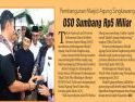 OSO Sumbang Rp5 Miliar Pembangunan Masjid Agung Singkawang