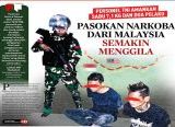 Photo of Pasokan Narkoba dari Malaysia Semakin Menggila, Personel TNI Amankan Sabu 7,1 Kg dan Dua Pelaku