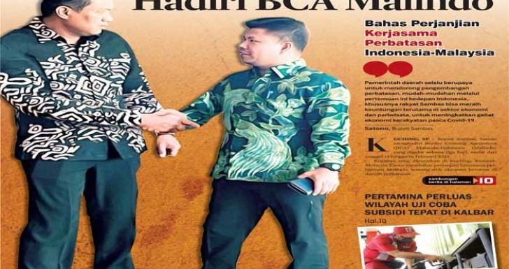 Bupati Sambas Hadiri BCA Malindo, Bahas Perjanjian Kerjasama Perbatasan Indonesia-Malaysia