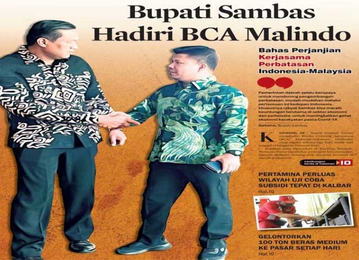 Photo of Bupati Sambas Hadiri BCA Malindo, Bahas Perjanjian Kerjasama Perbatasan Indonesia-Malaysia