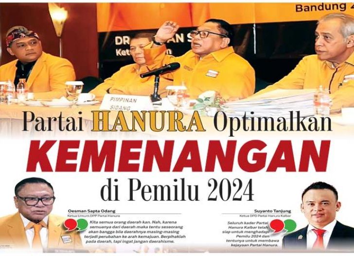 Photo of Partai Hanura Optimalkan Kemenangan di Pemilu 2024