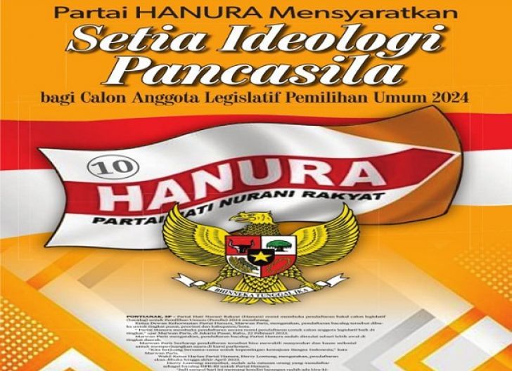 Photo of Partai Hanura Mensyaratkan Setia Ideologi Pancasila bagi Calon Anggota Legislatif Pemilihan Umum 2024