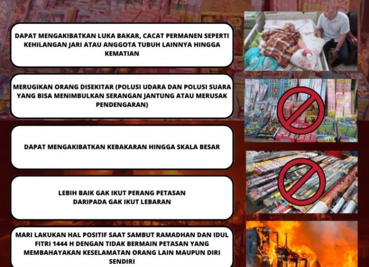 Photo of Polres Edukasi Masyarakat Soal Bahaya Petasan
