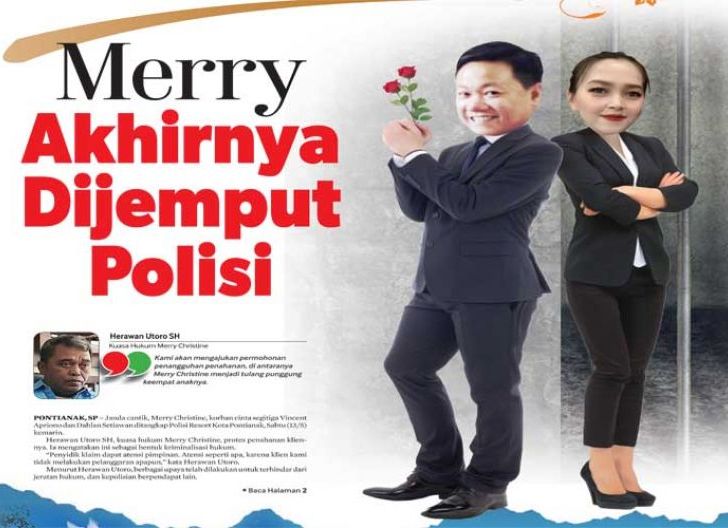 Photo of Merry Akhirnya Dijemput Polisi