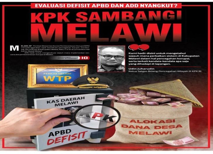 Photo of KPK Sambangi Melawi, Evaluasi Defisit APBD dan ADD Nyangkut?