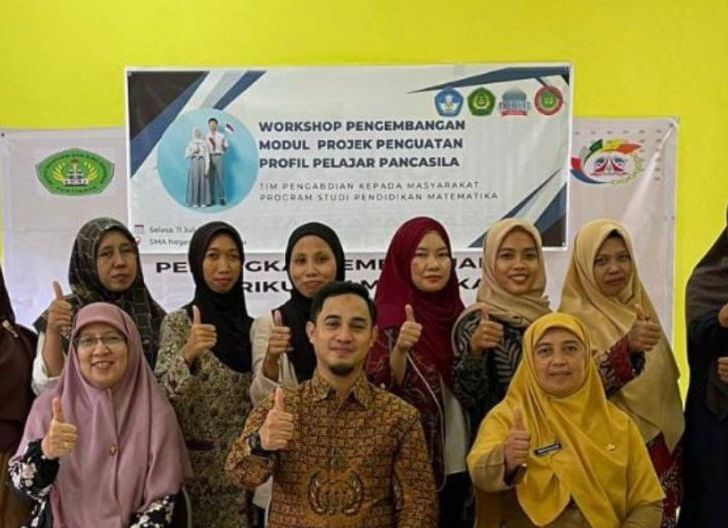 Photo of Prodi Matematika IKIP-PGRI Pontianak Beri Pelatihan Pengembangan Modul P5