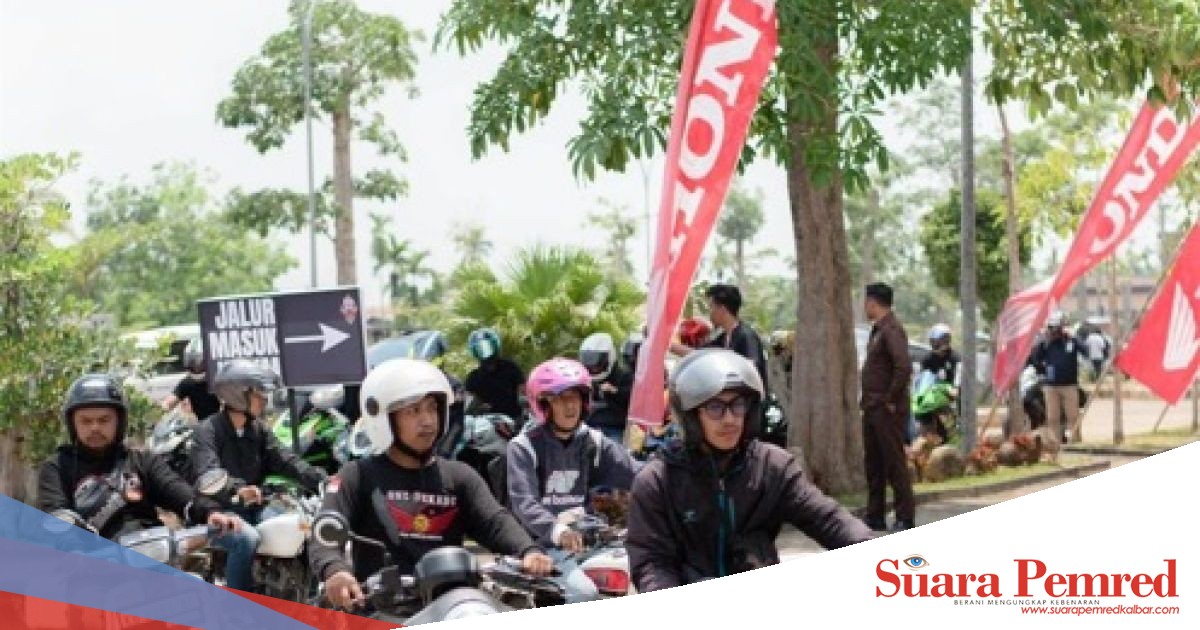 The Biggest Event of the Motorcycle Community in Indonesia, Astra Motor Kalbar Wins the Kalimantan Region HBD Title — Suarapemredkalbar.com