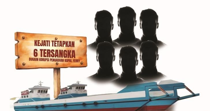 Kejati Kalbar Tetapkan Enam Tersangka Kasus Dugaan Korupsi Pengadaan Kapal Ferry di Kapuas Hulu Tahun 2019