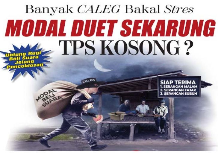 Photo of Banyak Caleg Bakal Stres, Modal Duet Sekarung TPS Kosong?