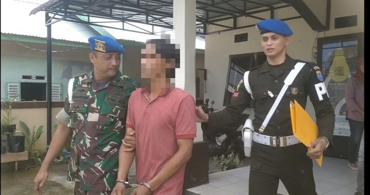Seorang Pecatan TNI-AD Diduga Mencuri Pisang Warga di Singkawang