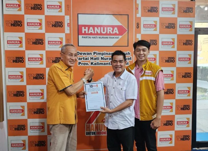 Photo of John Hendri Dapat Rekomendasi DPP Hanura sebagai Bakal Calon Wakil Bupati Sanggau