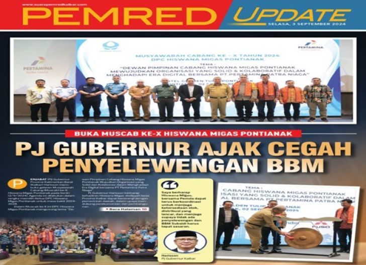 Photo of Pj Gubernur Ajak Cegah Penyelewengan BBM, Buka Muscab ke-X Hiswana Migas Pontianak