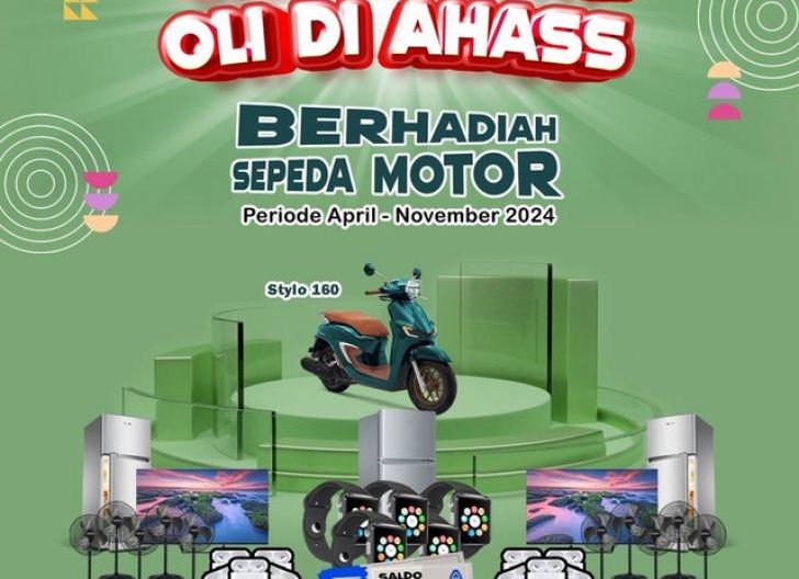 Photo of Berlaku pada April-November 2024, Gebyar Ganti Oli di AHASS Berhadiah Sepeda Motor Honda Stylo 160