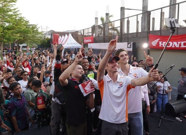 Photo of Gelar Roling City, Anggota Komunitas Honda Bertemu Pembalap MotoGP di Sirkuit Mandalika 