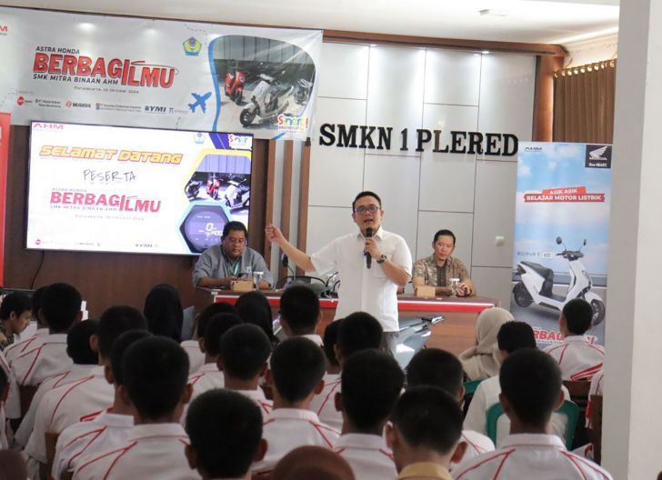 Photo of  AHM Edukasi Teknologi Sepeda Motor Listrik untuk Dukung Generasi Cerdas di SMK