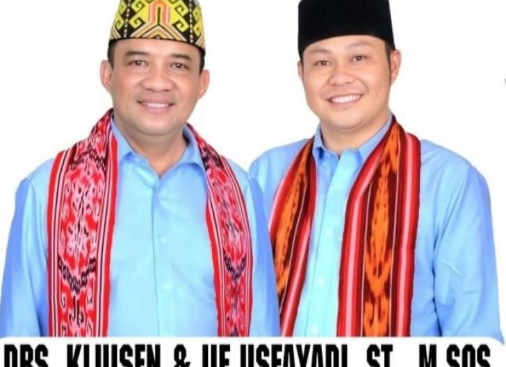 Photo of Anti Korupsi, 2025 Ganti Bupati, Slogan Pasangan Kluisen dan Iif Usfayadi