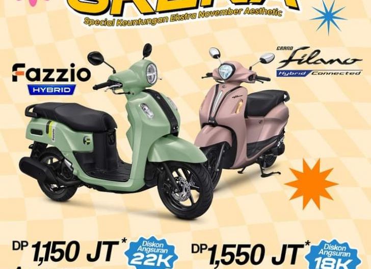 Photo of Special Keuntungan Ekstra November Aesthetic, Promo Menarii Yamaha Kalbar Apresiasi Konsumen Loyal 