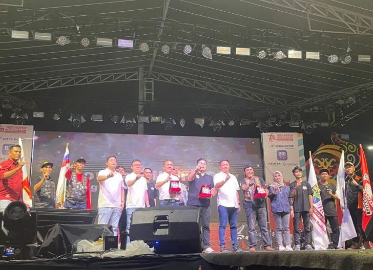 Photo of Anggota Paguyuban HWBC Sukses Gelar Touring ke Honda Bikers Day  Tahun 2024