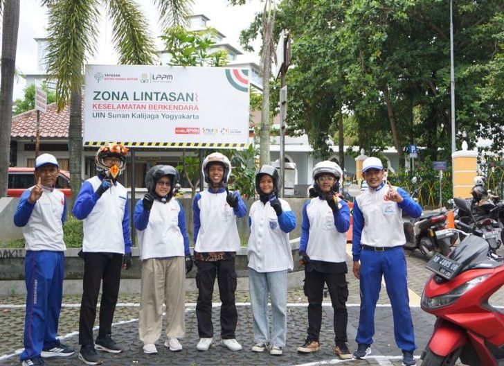 Photo of Mahasiswa UIN Sunan Kalijaga Yogyarta Antusias jadi Agen Safety Riding PT AHM 