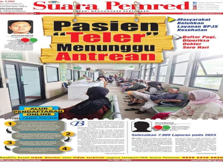 Photo of Pasien “Teler” Menunggu Antrean, Masyarakat Keluhkan Layanan BPJS Kesehatan, Daftar Pagi, Diperiksa Dokter Sore Hari