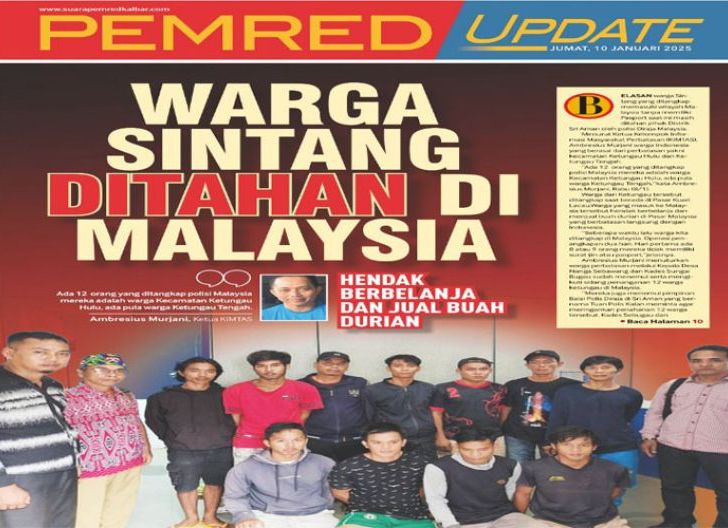 Photo of Warga Sintang Ditahan di Malaysia, Hendak Berbelanja dan Jual Buah Durian