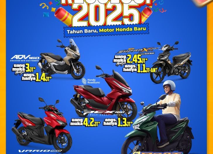 Photo of Bisa Dipesan Lewat Motorku X, Spesial pada Promo Resolusi 2025 Berlaku dengan Skema Kredit 