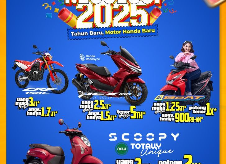 Photo of beli Motor Honda di Bulan Januari, Konsumen Loyal Mendapat Spesial pada Promo Resolusi 2025 dari Astra Motor Kalbar 