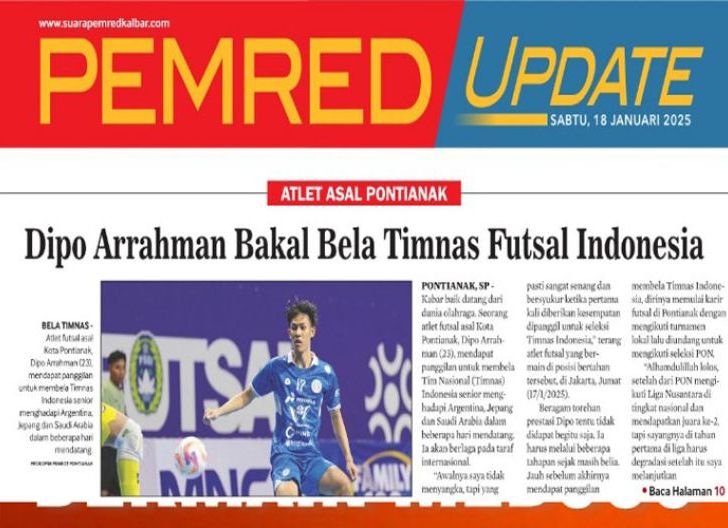 Photo of Atlet Asal Pontianak, Dipo Arrahman Bakal Bela Timnas Futsal Indonesia
