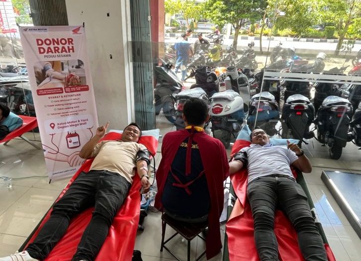 Photo of Donor Darah Astra Motor Kalbar untuk Penuhi Kebutuhan Kemanusiaan 